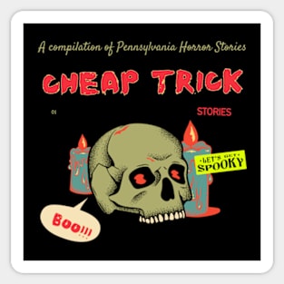 cheap horror series Sticker